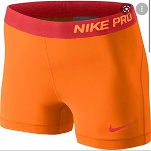 Nike Pro 3” Spandex Bright Citrus Short